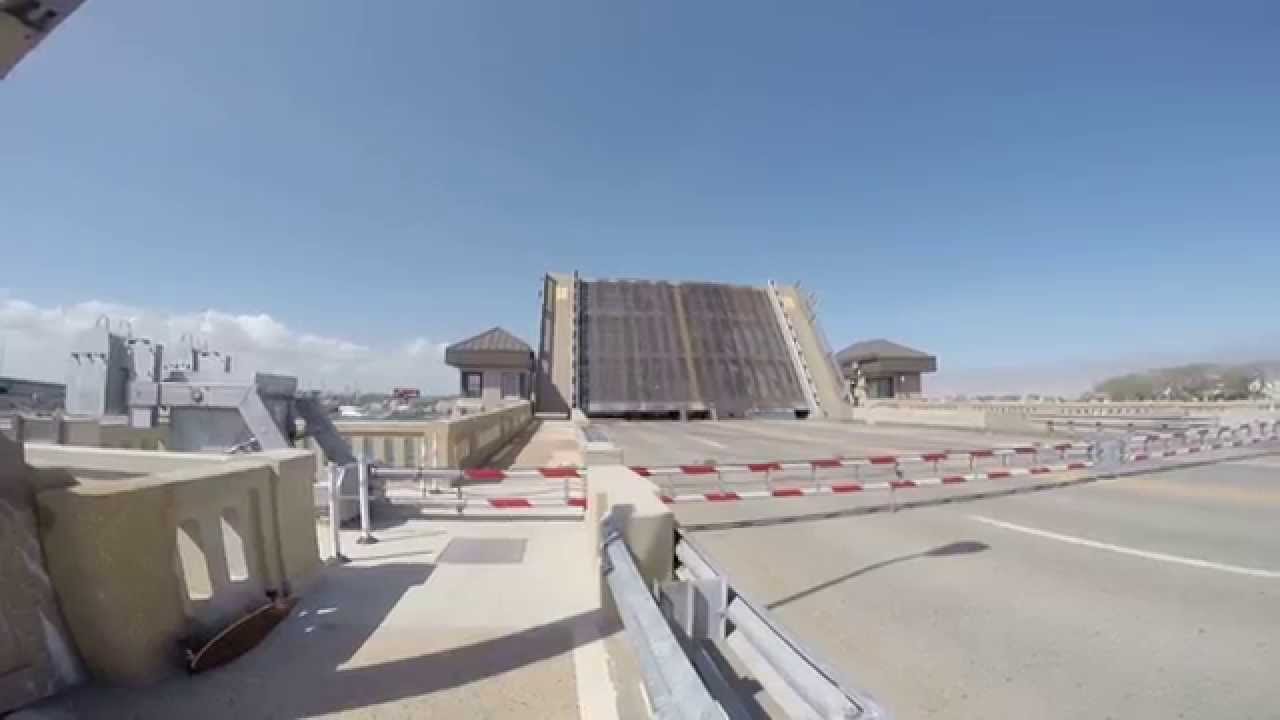 Belmar New Jersey Route 71 Bridge over Shark River Operation 2015