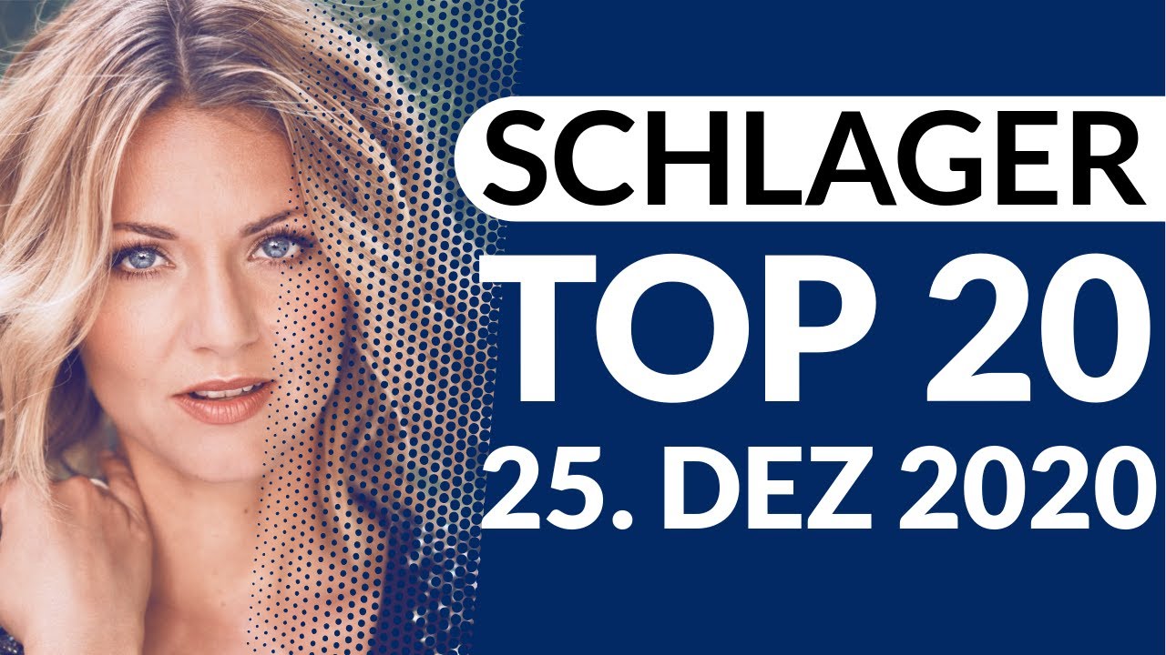 SCHLAGER CHARTS TOP 20 - Die Wertung vom 25. Dezember 2020