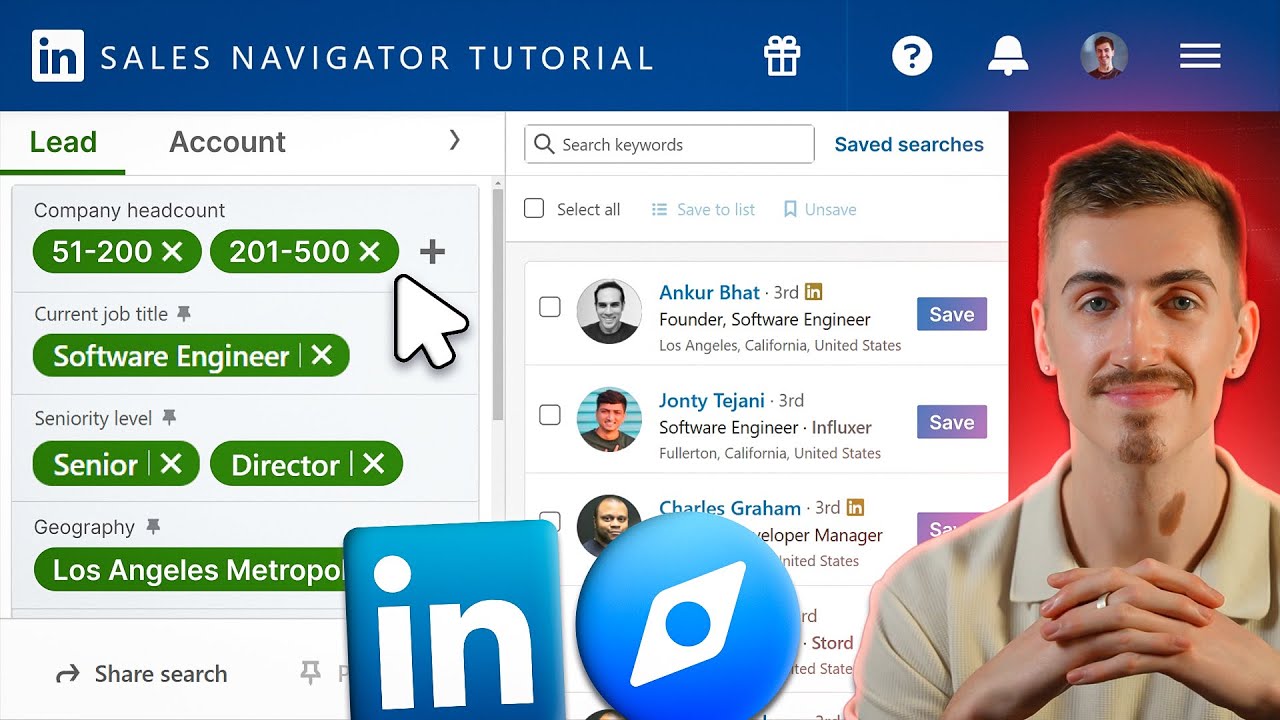 LinkedIn Sales Navigator Tutorial 2026: COMPLETE GUIDE