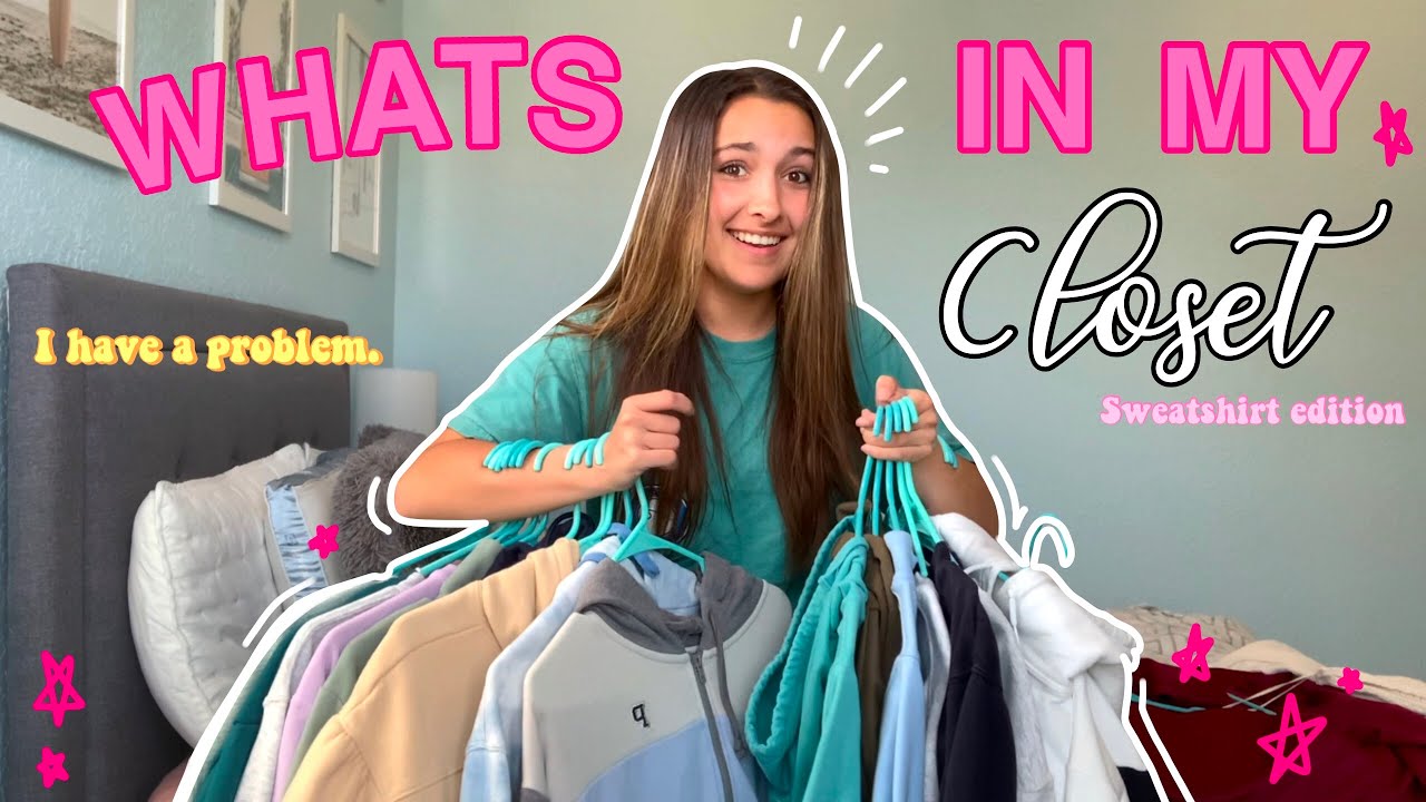 What's in my closet // SWEATSHIRT COLLECTION 2021