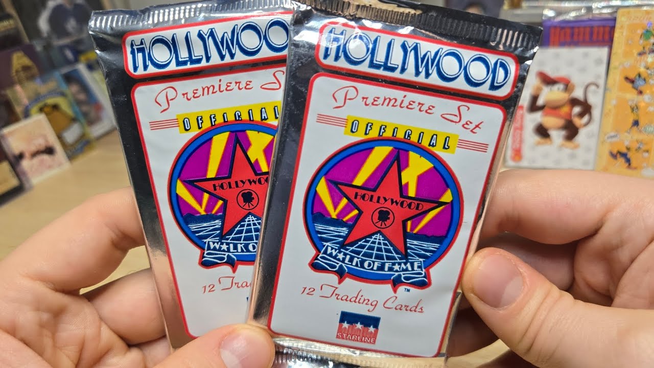 Hollywood Walk of Fame Premier Set Trading Cards