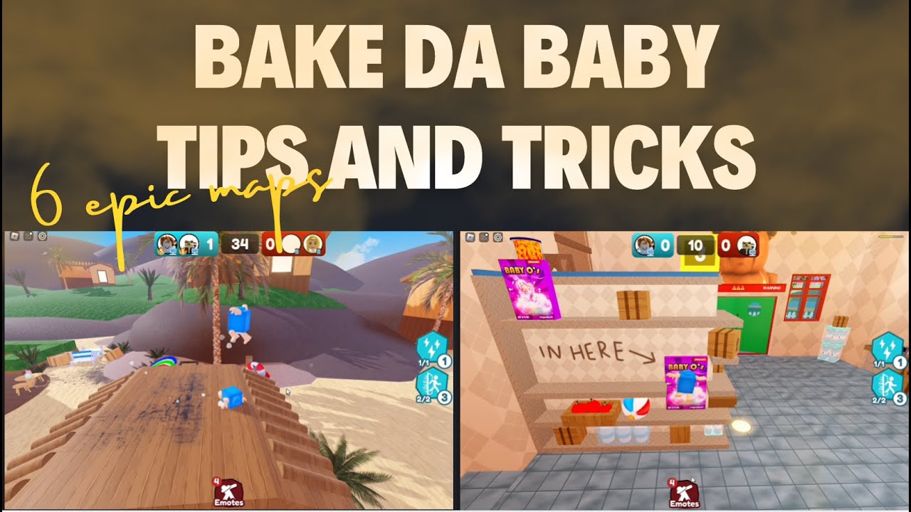 Roblox Baka da Baby / Bathe da Baby Tips and Tricks