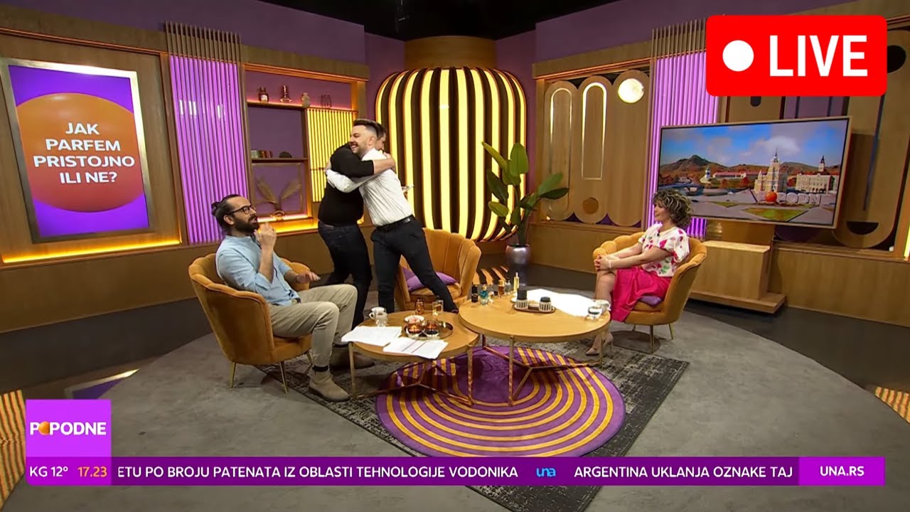 Parfem od 5€ šokirao celu TELEVIZIJU 🔥😁 Čovek Parfem gostovanje TV UNA 26.3.2025