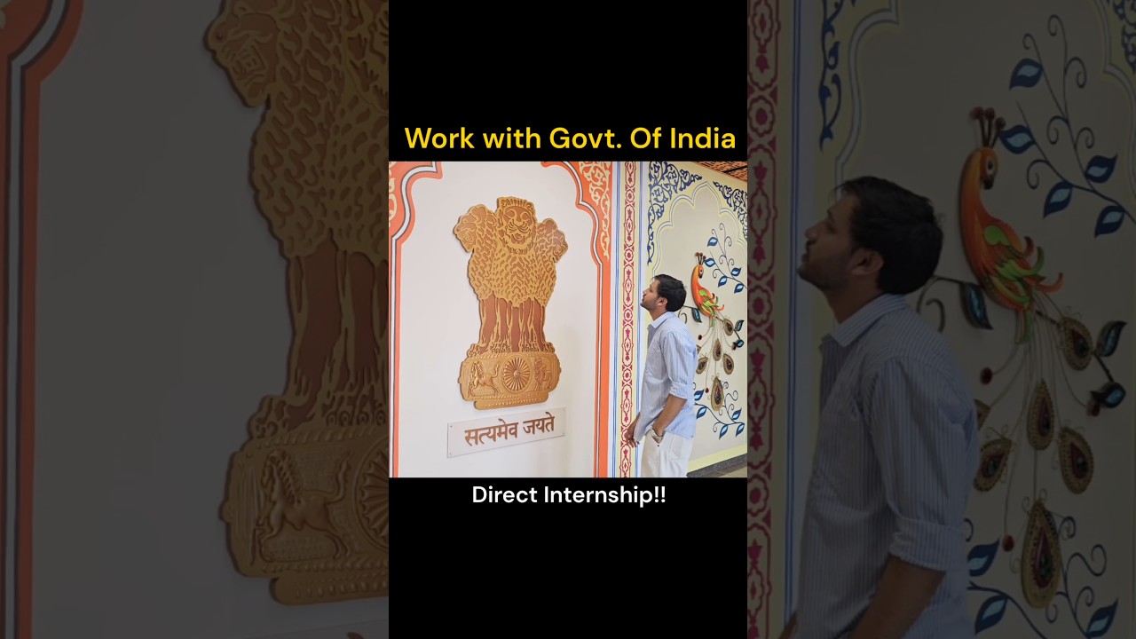 Work with Govt of India, Bharat Digital Internship #internship #collegestudents #governmentjobs