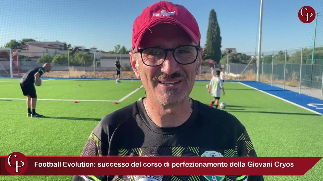 Football Evolution: successo del corso di perfezionamento della Giovani Cryos
