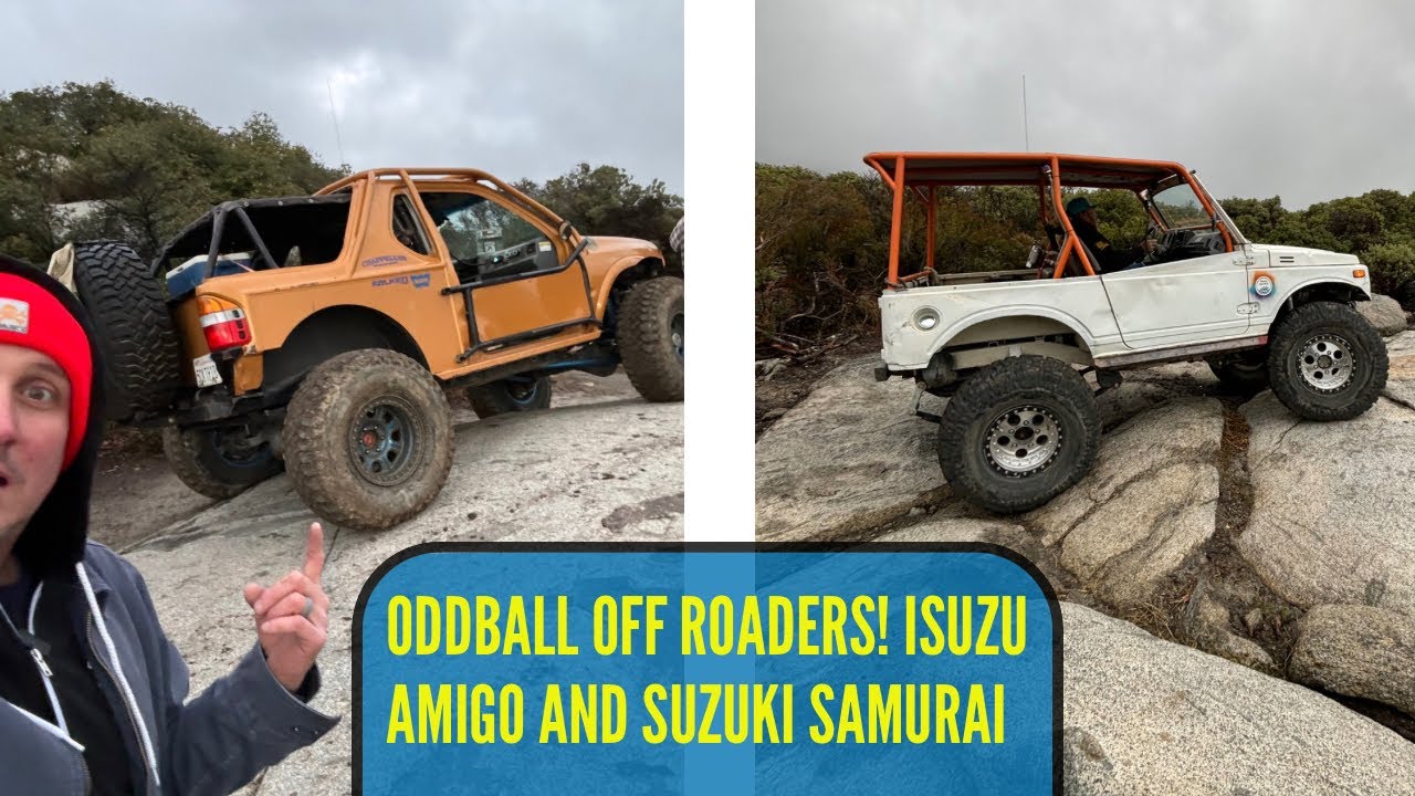 Suzuki Samurai и Isuzu Amigo. Отличные внедорожные машины!
