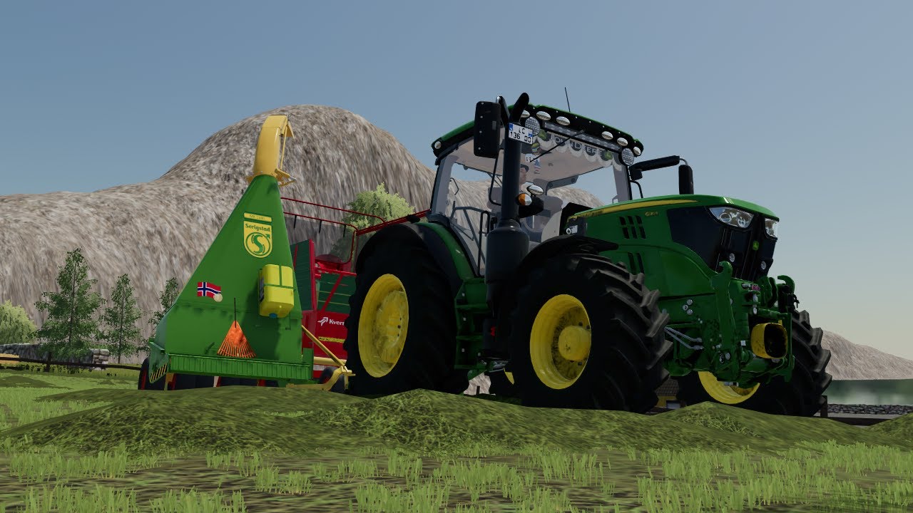 Forhøsting - FS22 - Small farm Norway