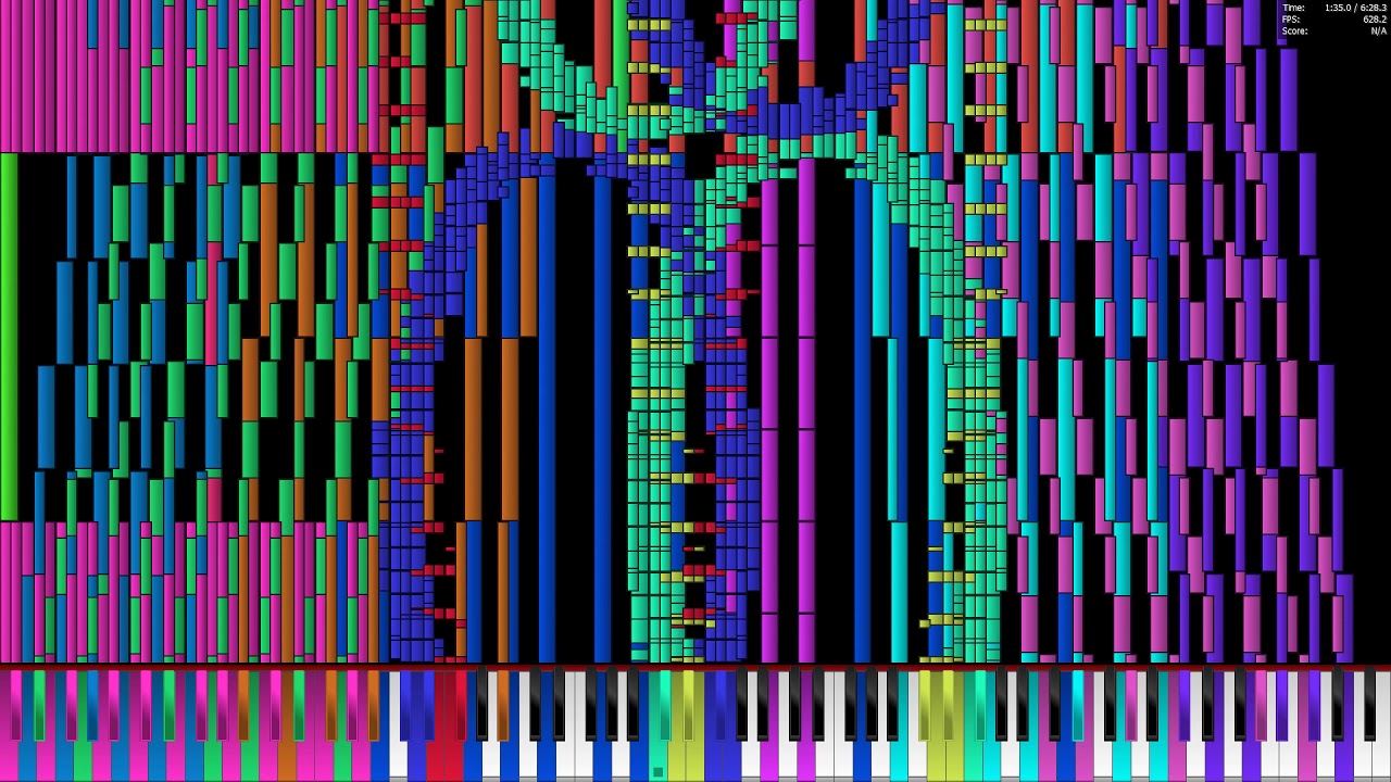 [Black MIDI] New PC vs Tau (Updated runs in description)
