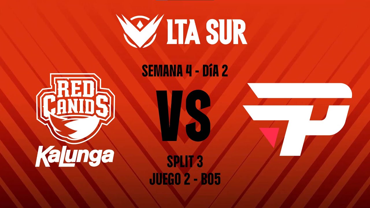 RED vs PAIN | LTA SUR Split 3 | Fase de Eliminación | S4D2 | Partida 2