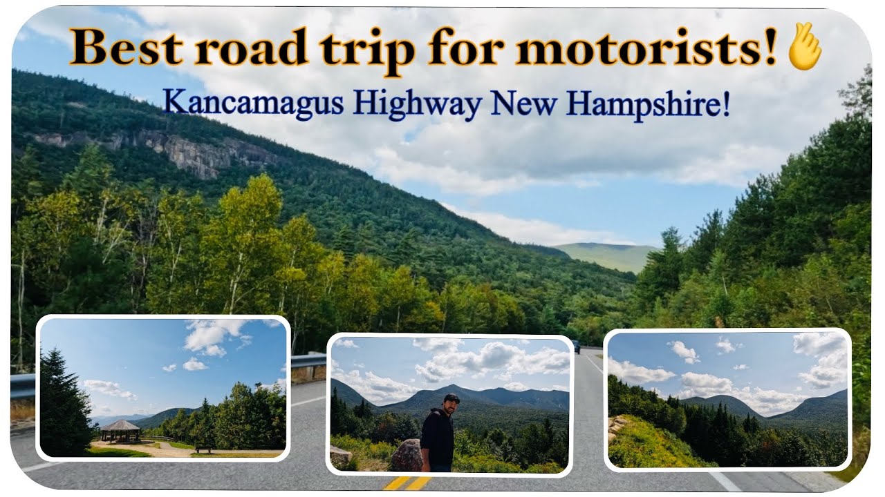 Kancamagus Highway, New Hampshire! Motorcycle ride 2024 summertime!🫰