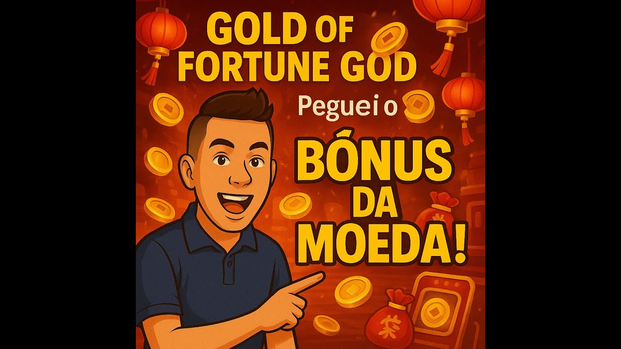 SLOT DIVINO - Gold of Fortune God: Peguei o B&Ocirc;NUS DA MOEDA! 💰🧧
