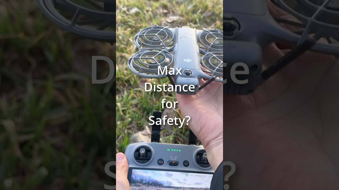 🔥DJI Neo 2: How to Max-Distance-Set for safety! 🚀#dji #drone #shorts