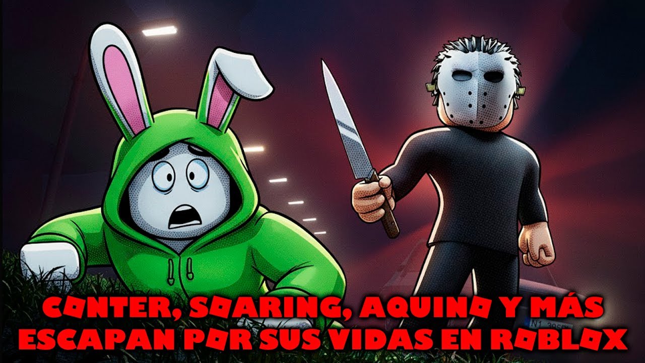 CONTER, SOARING, AQUINO y MÁS ESCAPAN POR SUS VIDAS en ROBLOX 😱🔥