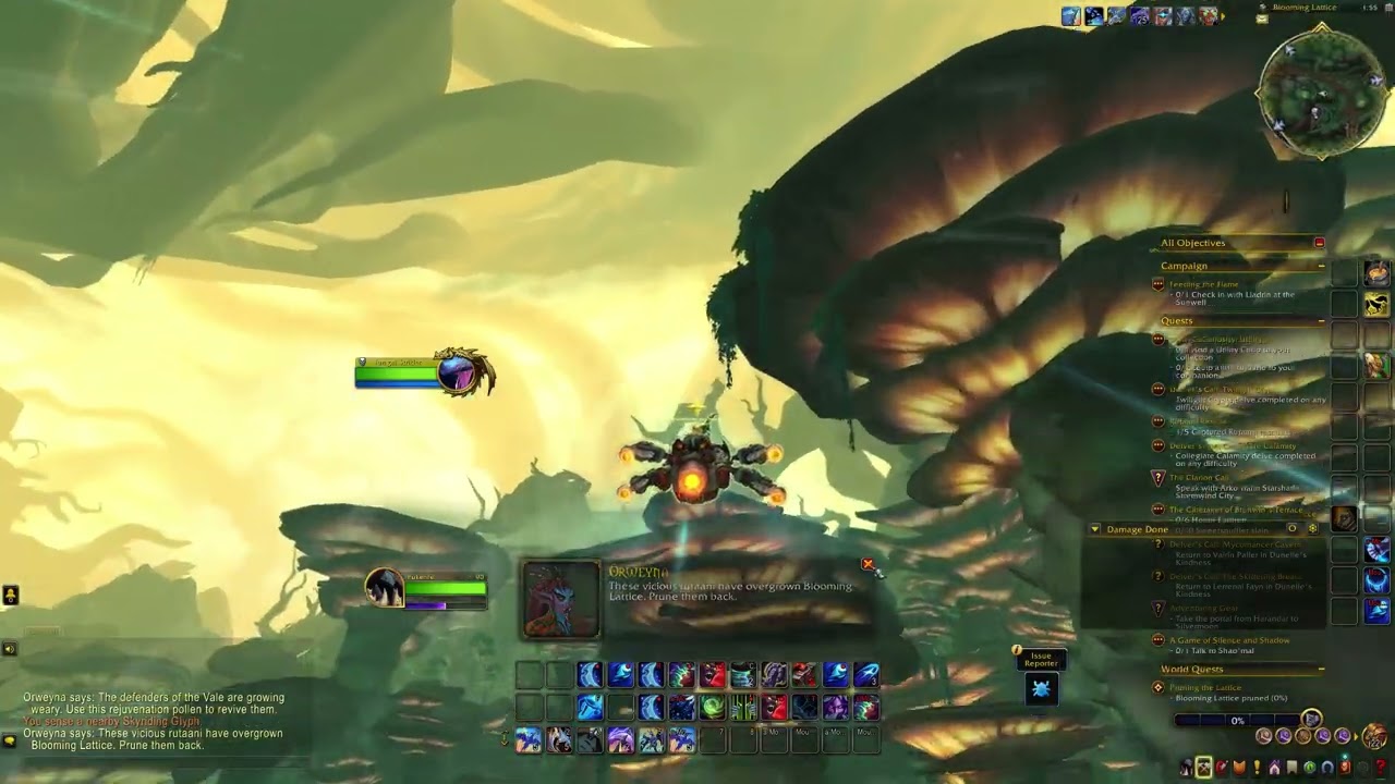 Harandar  flyby in World of Warcraft: Midnight  on a 5070gtx  #wow #harandar #jfgrim #flyby #music
