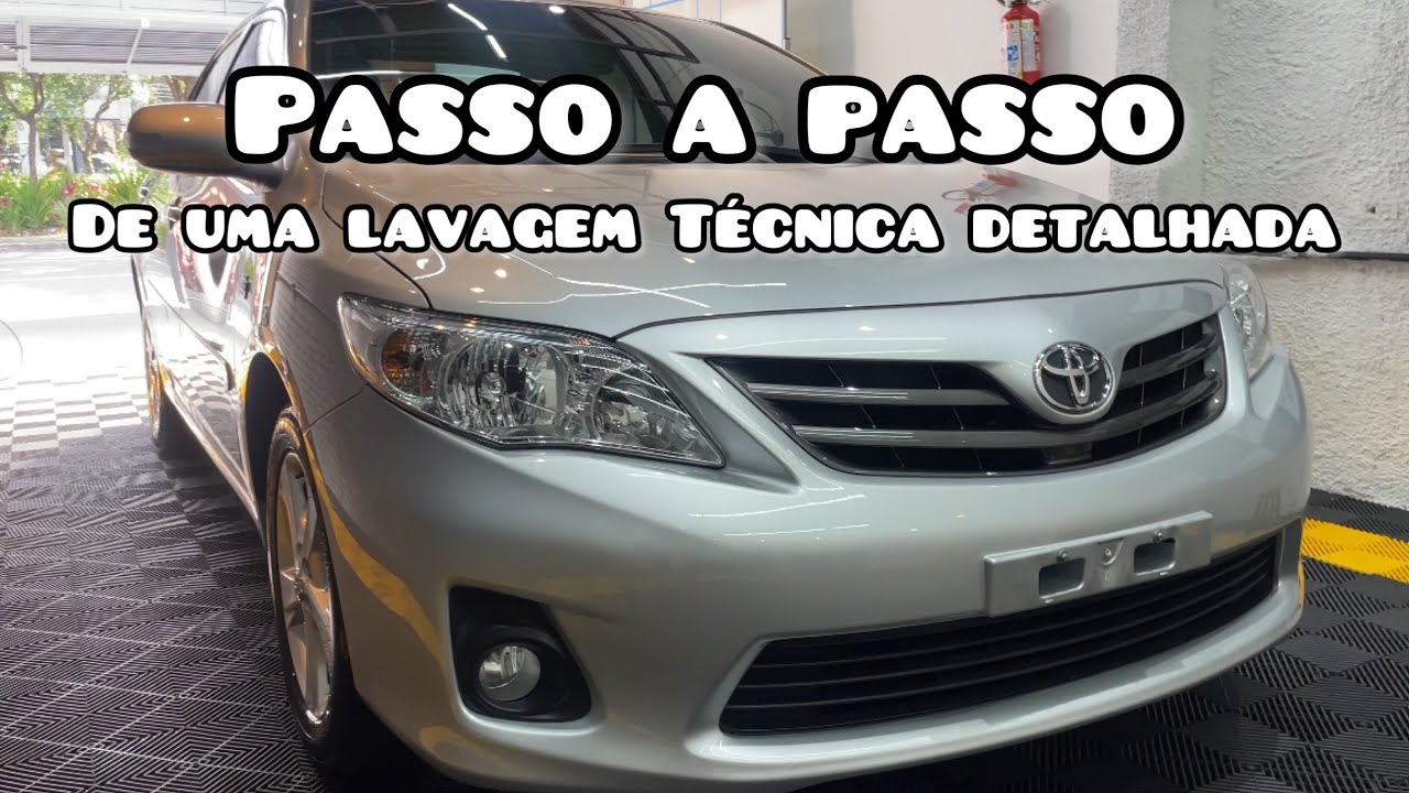 Como é feita a nossa lavagem técnica detalhada