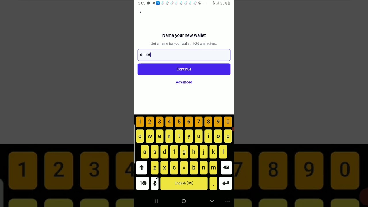 Create a New Wallet w/Passphrase in Safepal Mobile App - Step 1