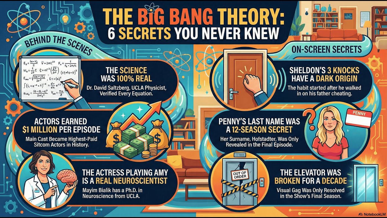 A sitcom powered by science-The Big Bang Theory
