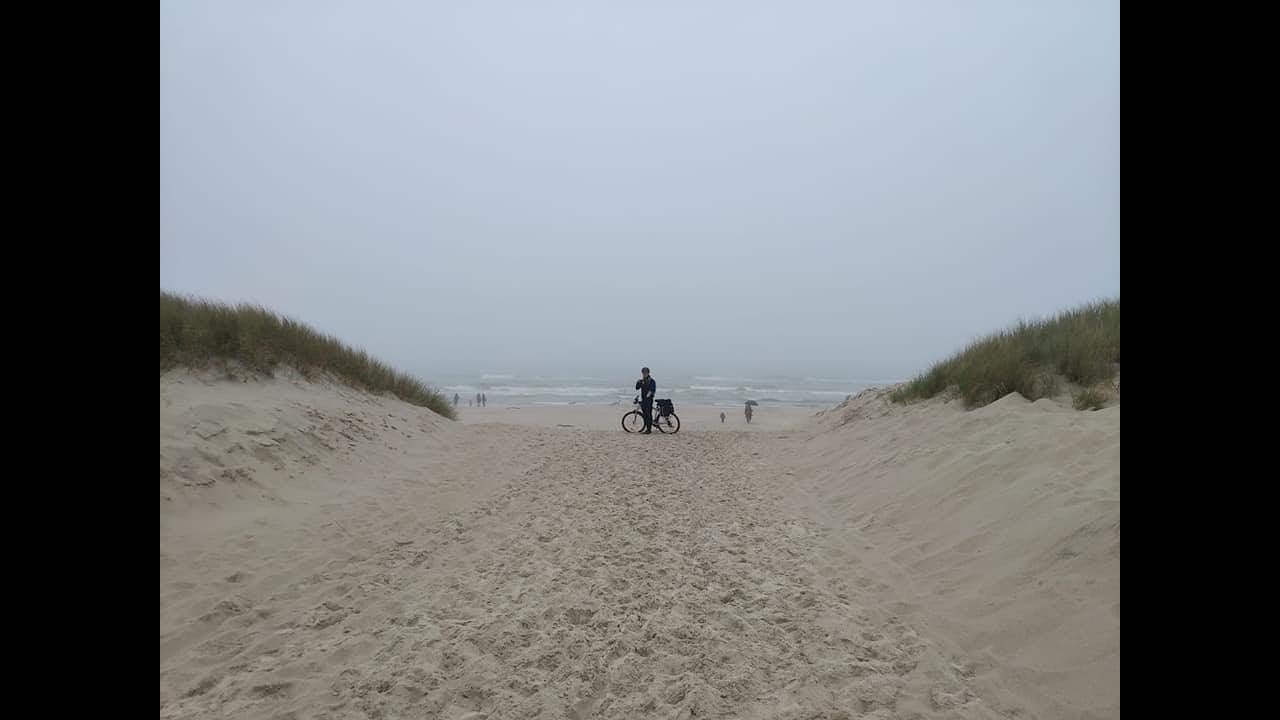 Szlak R10 Dzien 5 Rowy Łeba 71km w piaskach i mokradłach