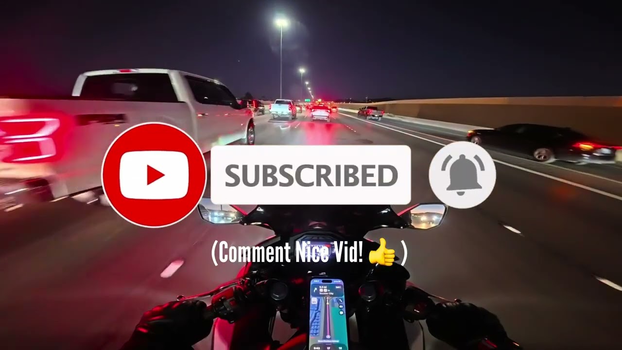 Night Ride With Me Rush Hour by N1nja500_ct/Episode 33/Nevada/Kawasaki Ninja 500 [4K]