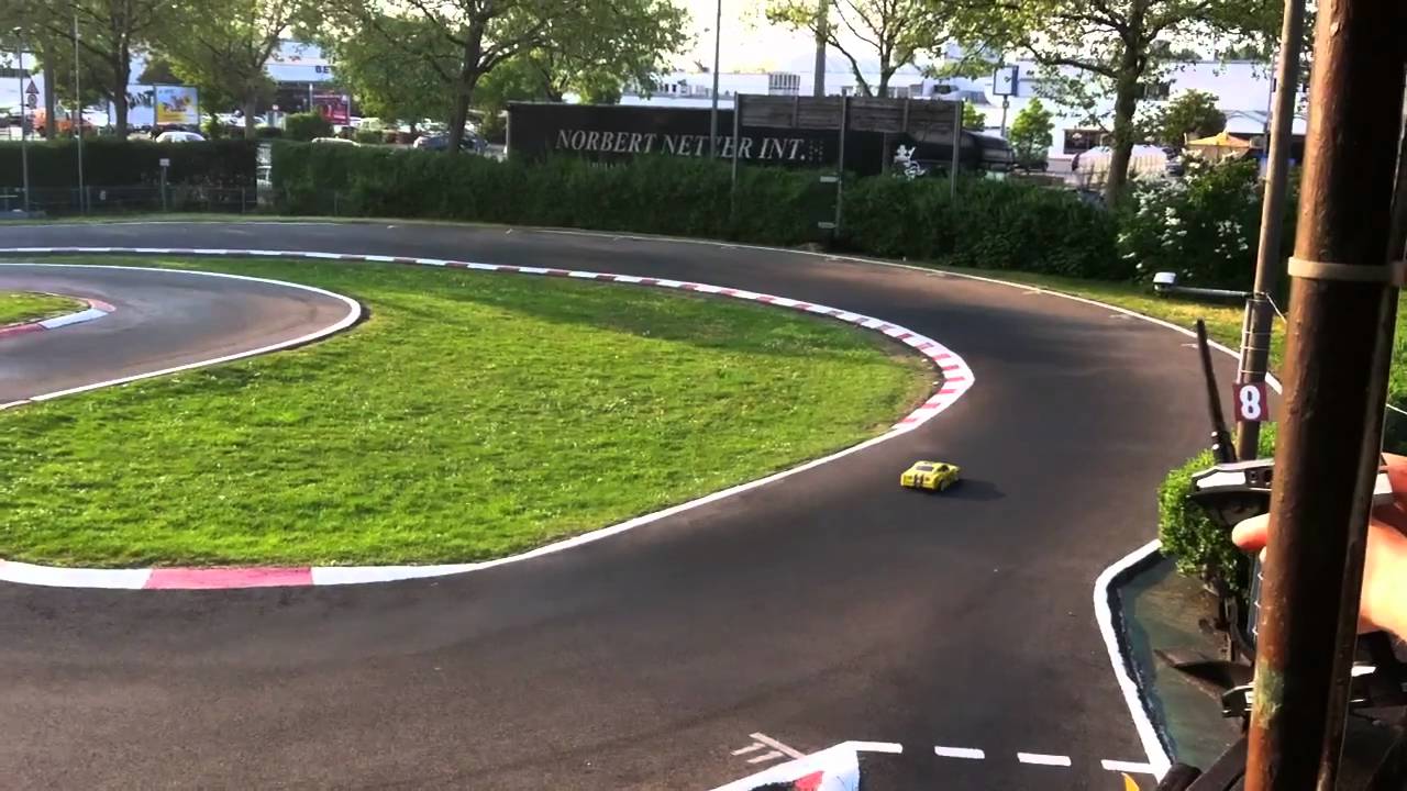 1. mal auf der Rennstrecke des MRC Oberhausen Realisten