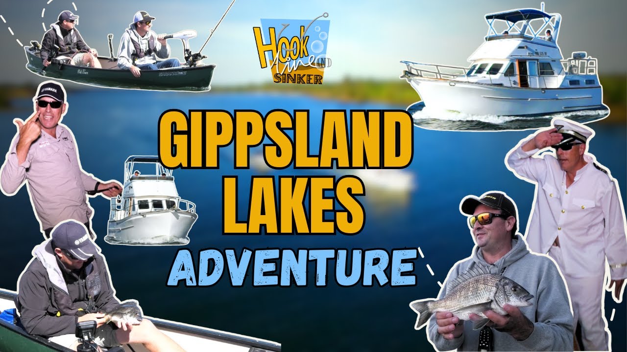 Драма в открытом море — приключения на лодке по озерам Джиппсленд!