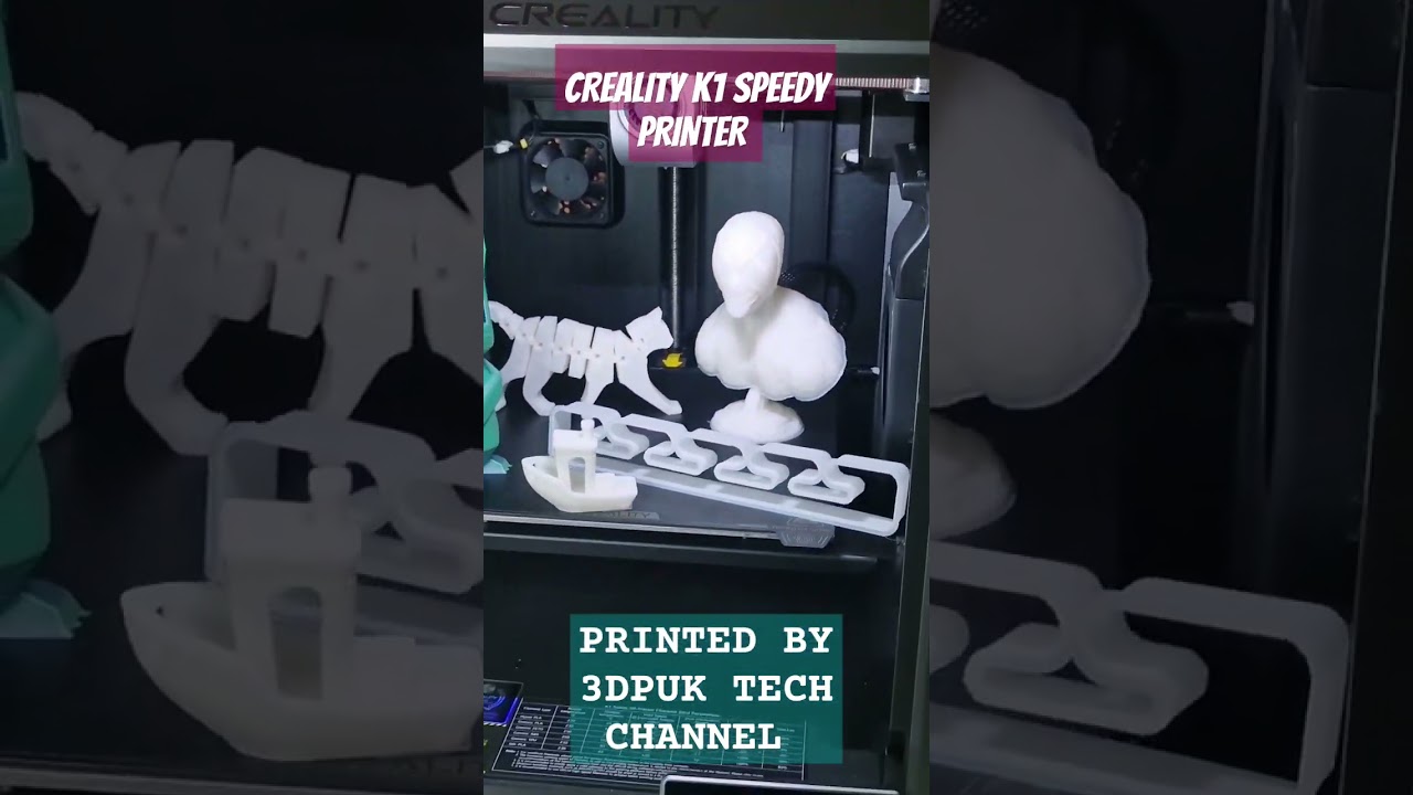 Creality K1 Speedy Printer by 3DPUK TECH CHANNEL  check out my unboxing and first thoughts 😀