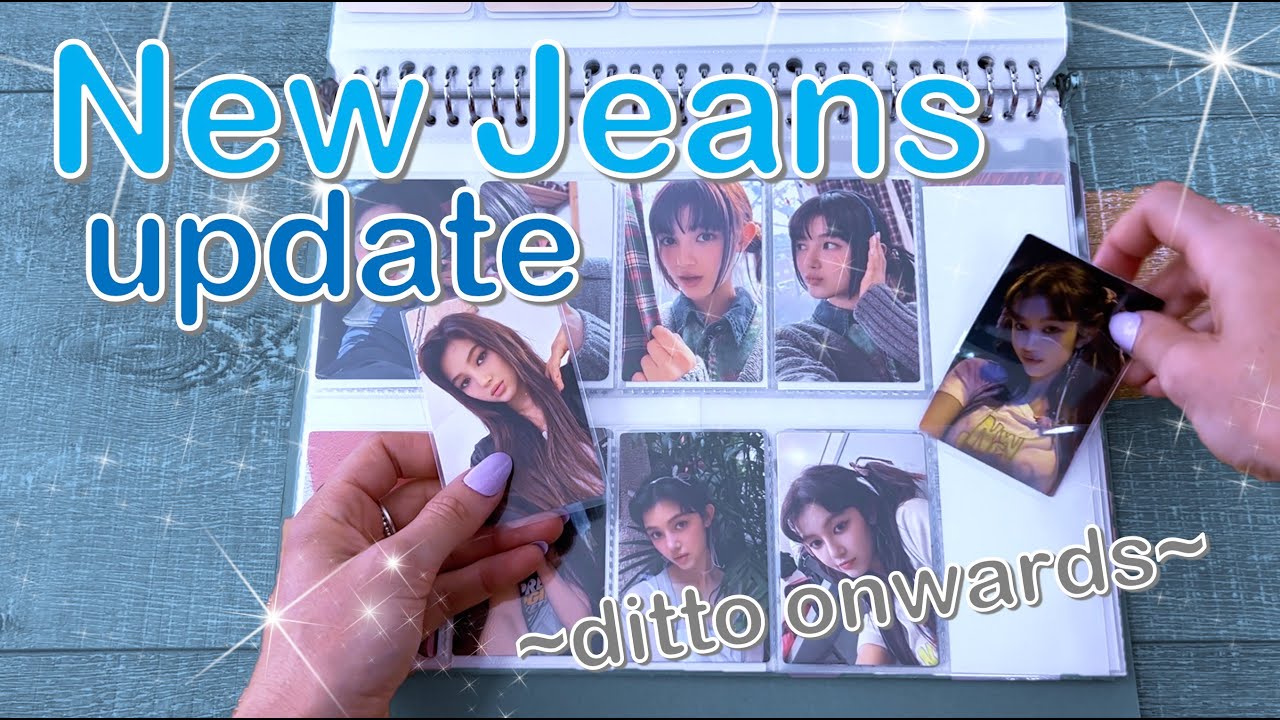 update NEWJEANS with me ~ 100+ cards!