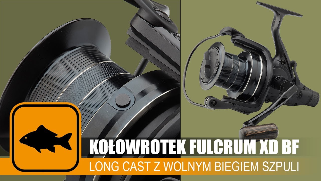 #Kołowrotek karpiowy z wolnym biegiem szpuli i szpulą Long Cast -  #Fulcrum XD BF // #Prologic