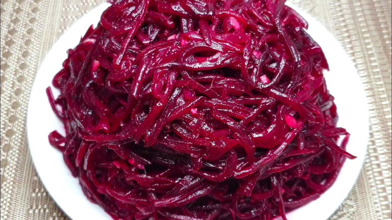 Свекла по- Корейски! Вкусный и Полезный Рецепт!
