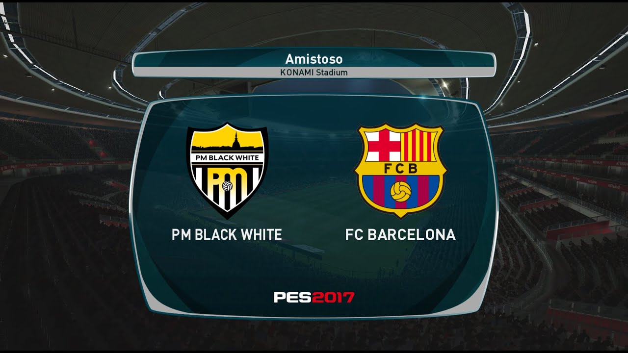 Pes 2017 Juventus x Barcelona Pc Gameplay
