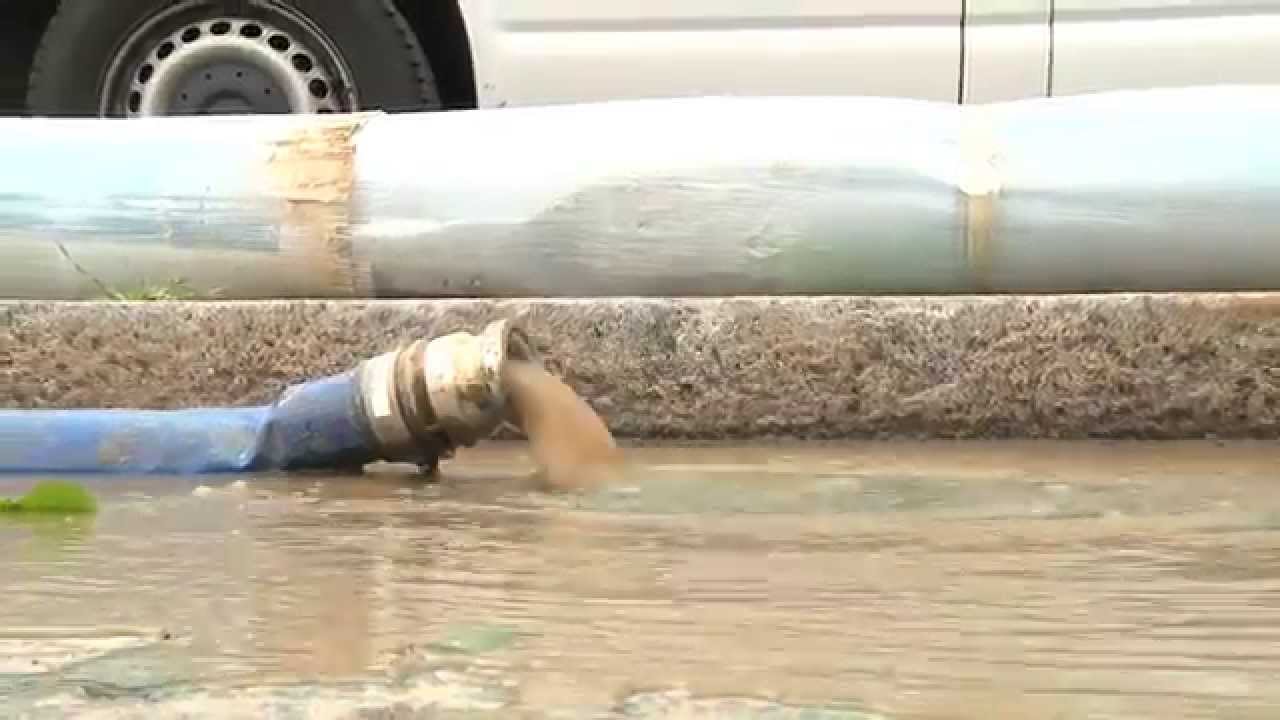 Akut vattenläcka på Gustav Adolfs gatan