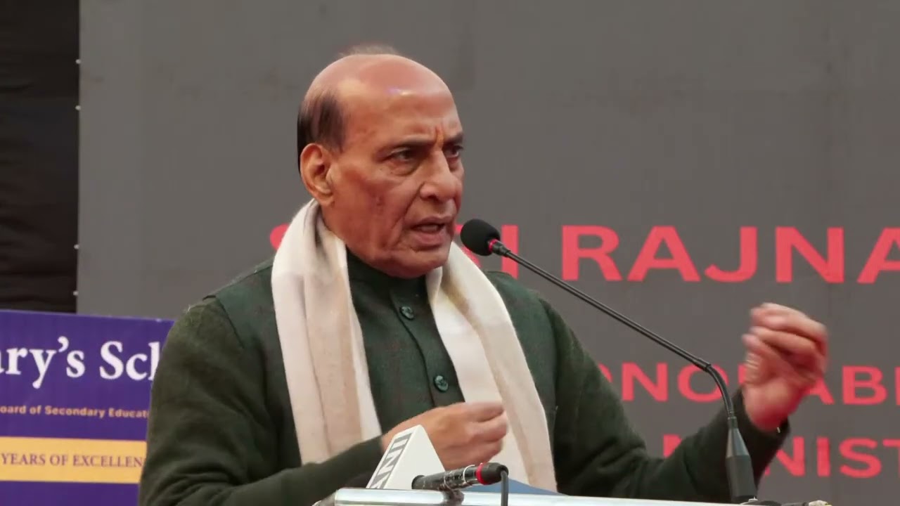 RM's speech at the Inaugural ceremony of St. Mary's School in Greater Noida.