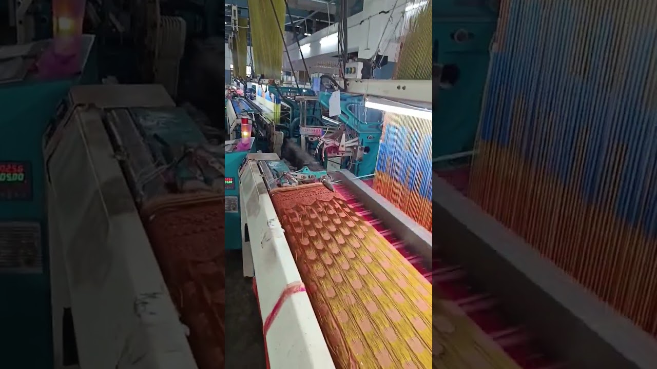repair loom machine making process saree!! saree kaise bnate hai#viral