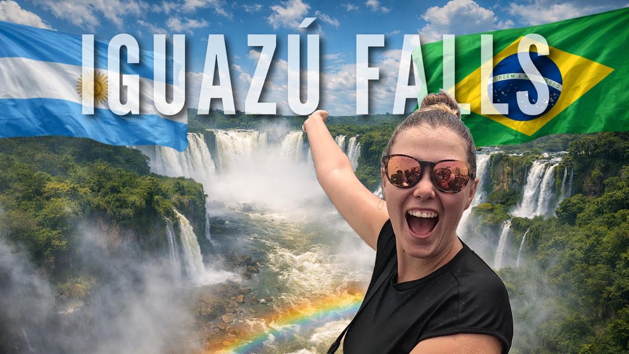 Мы наконец-то увидели водопад Игуасу 🇦🇷🇧🇷 (Это место просто невероятное)