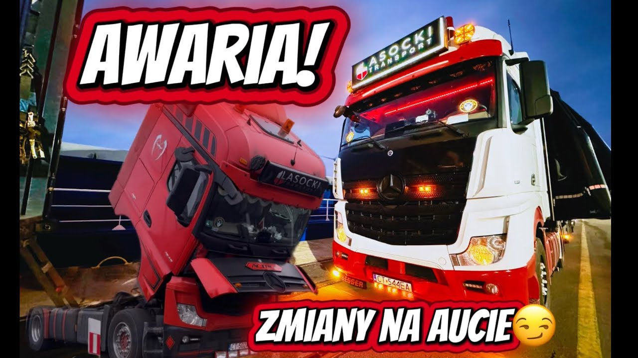 SKAZANY NA TRANSPORT-AWARIA NAS NIE POWSTRZYMAŁA