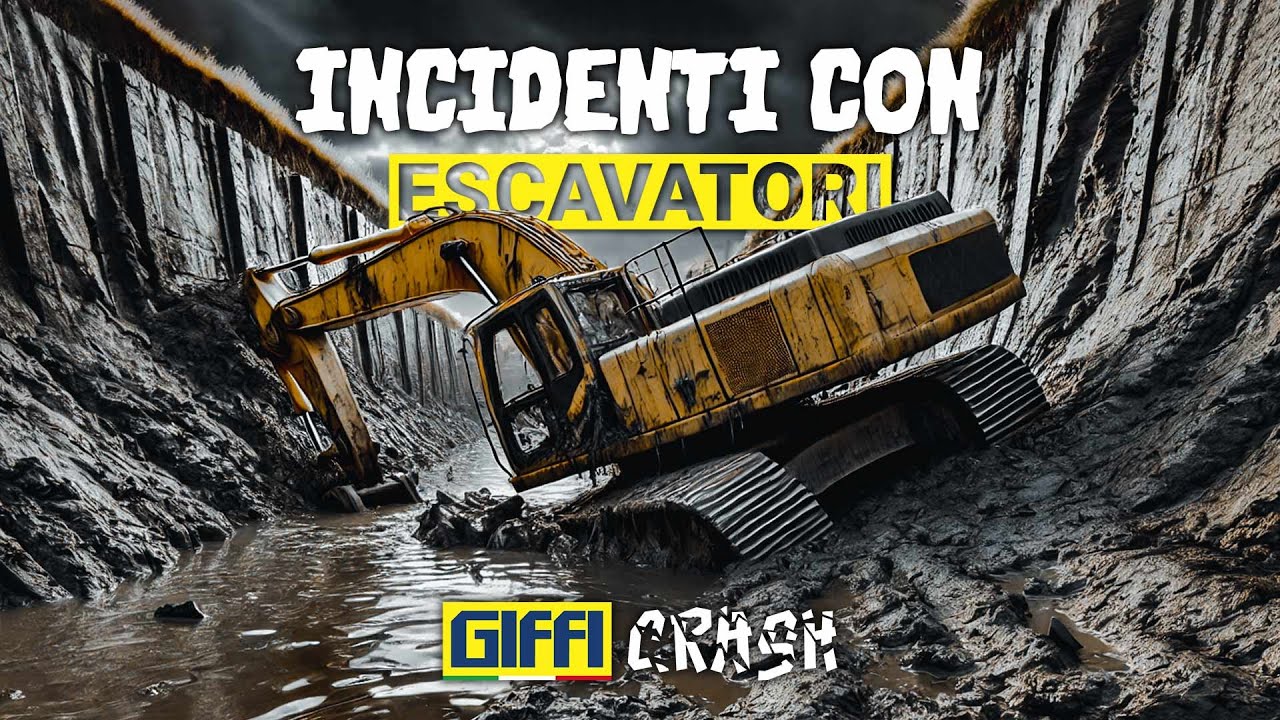 GIFFI CRASH 2 | Gli incidenti con Escavatori più assurdi