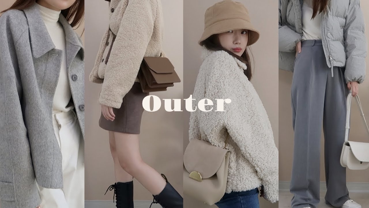 OUTER HAUL 코트부터 패딩, 자켓까지! 겨울 아우터 5가지하울🧥 (spa브랜드, 온라인쇼핑몰)