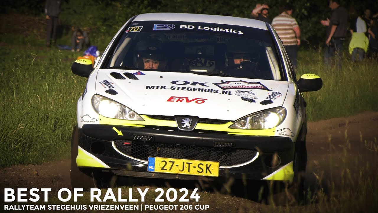 Best of Rally 2024 | Rallyteam Stegehuis Vriezenveen - Peugeot 206 Cup