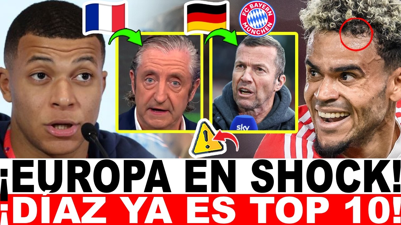 ¡BOMBAZO MUNDIAL! LUIS DÍAZ EN EL TOP 10 DEL BALÓN DE ORO — ¡EUROPA SE RINDE ANTE EL!