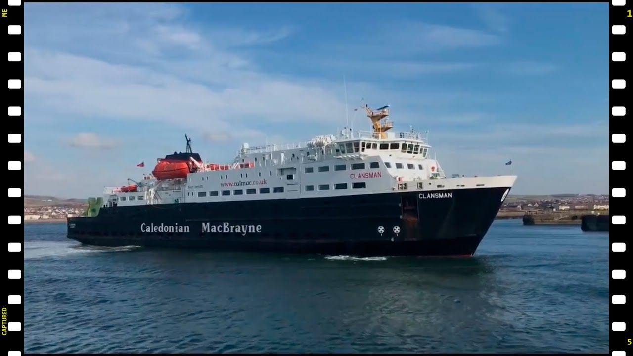 M.V. Clansman relieving M.V. Caledonian Isles 23/02/18
