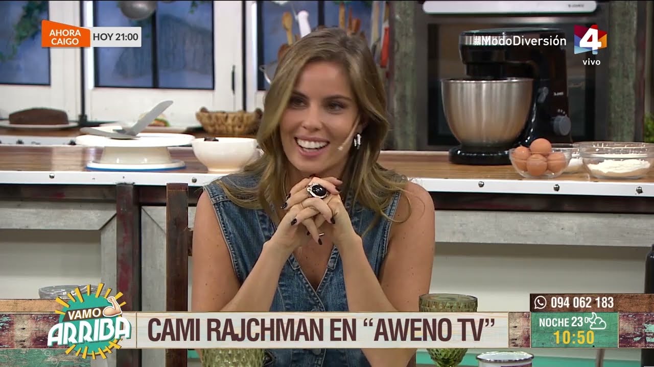 &iexcl;Por primera vez en Vamo Arriba!: Nos visita Cami Rajchman