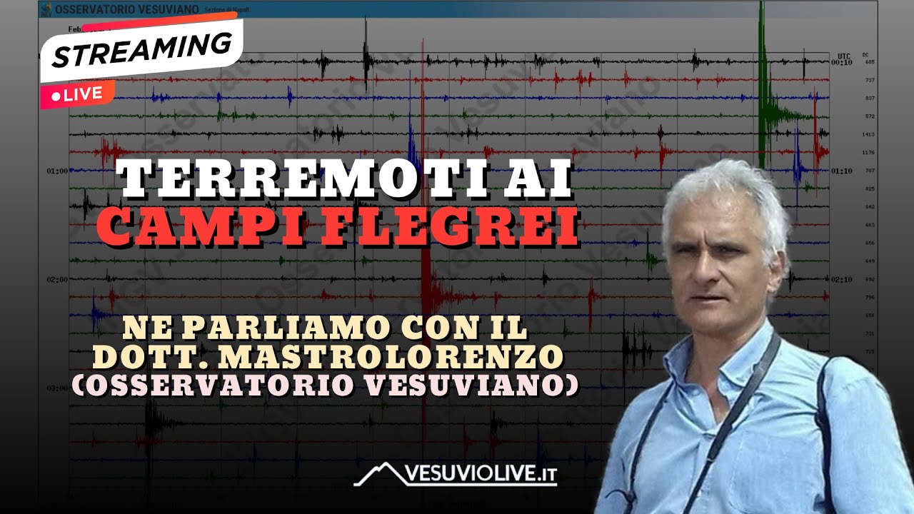 TERREMOTI AI CAMPI FLEGREI - Ne parliamo con il Dott. Mastrolorenzo dell'Osservatorio Vesuviano