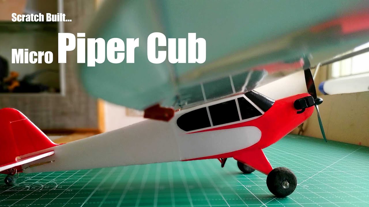 DIY Scratch built ''Micro Piper Cub''