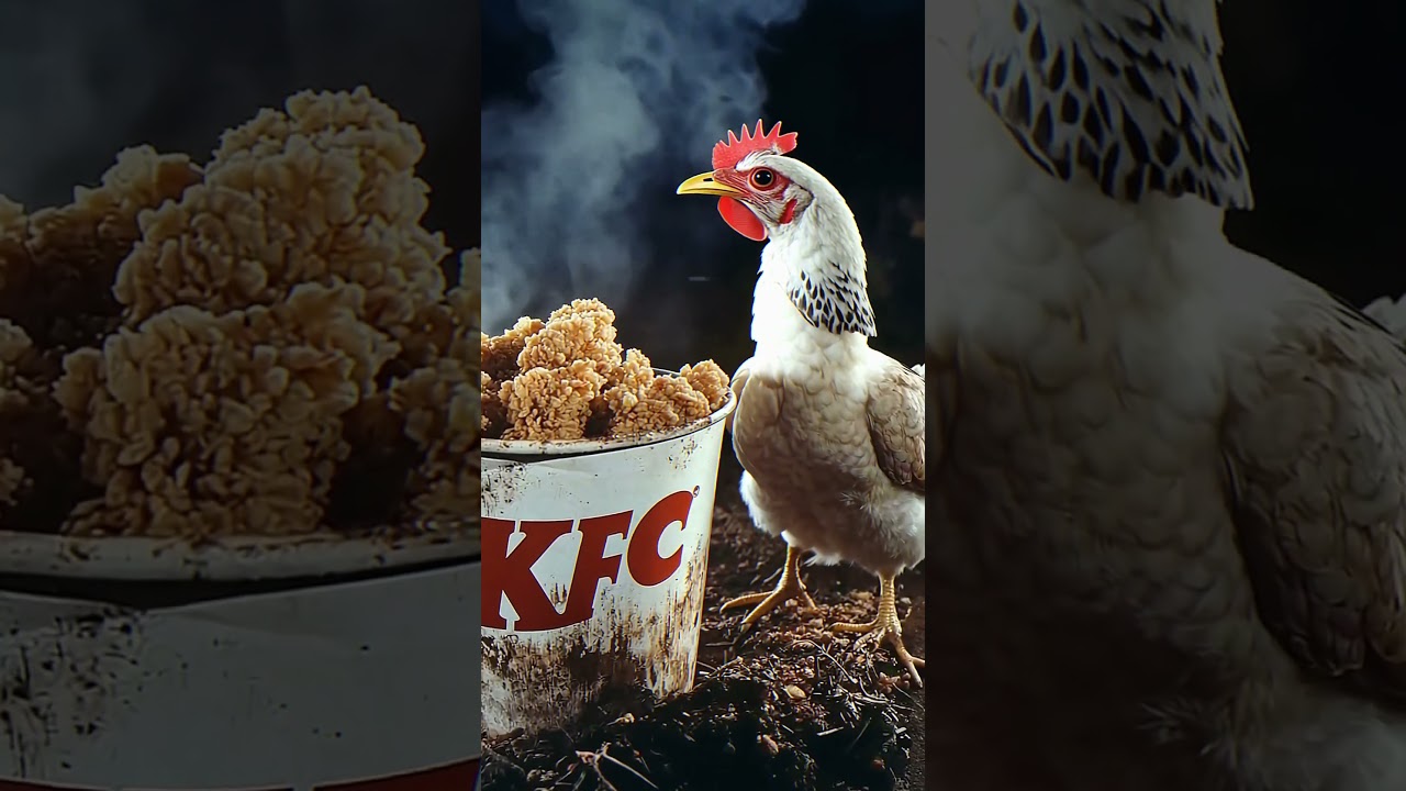 KFC in dark fantasy world #darkfantasy #darkfantasyaesthetic #kfc #foodtiktok #weirdcore