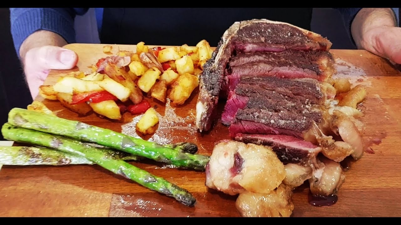 Como hacer el Chuletón a la plancha Perfecto. Receta fácil y segura