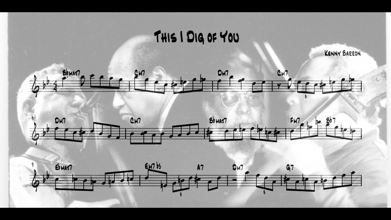 Kenny Barron - This I Dig of You (Transcription)