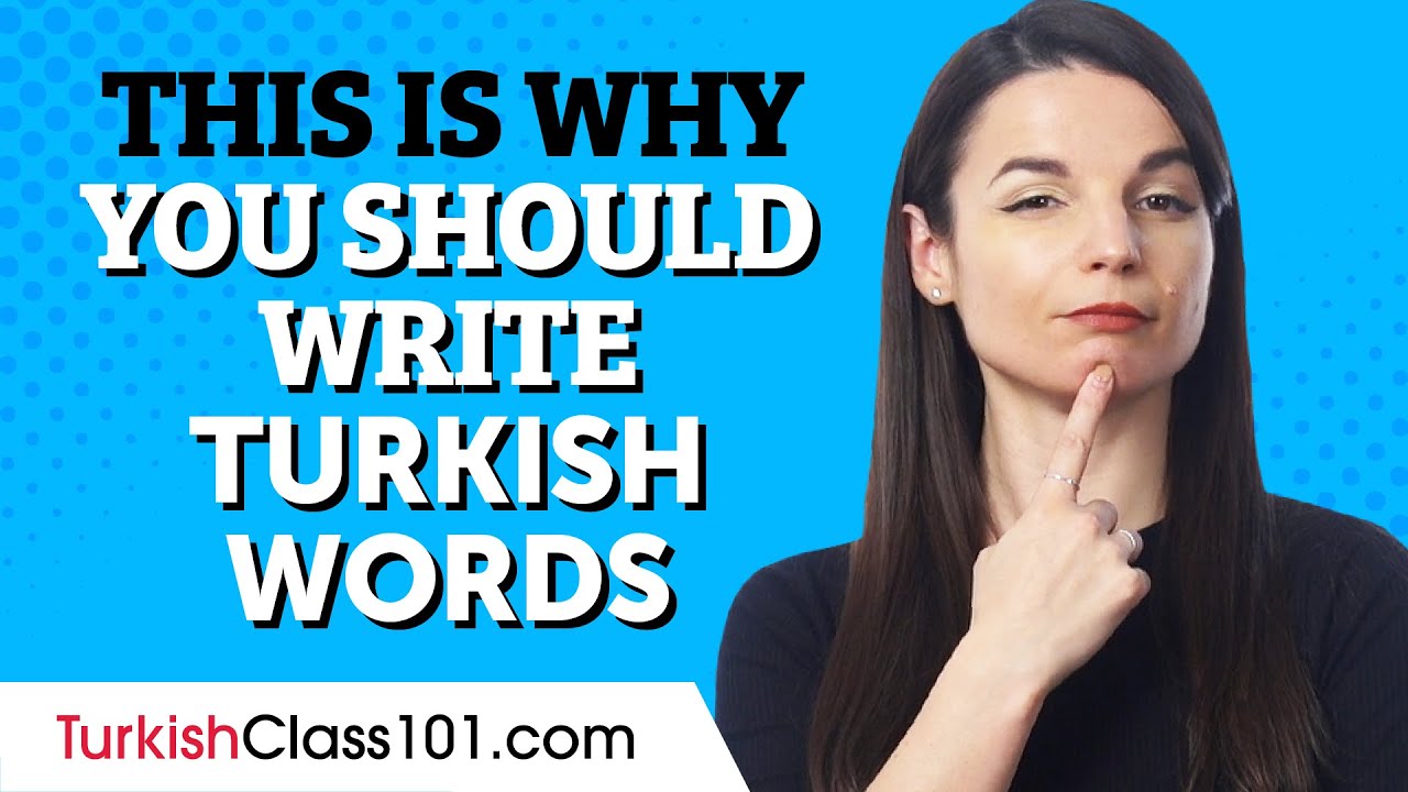 How to Learn Turkish Words by Writing Them Out