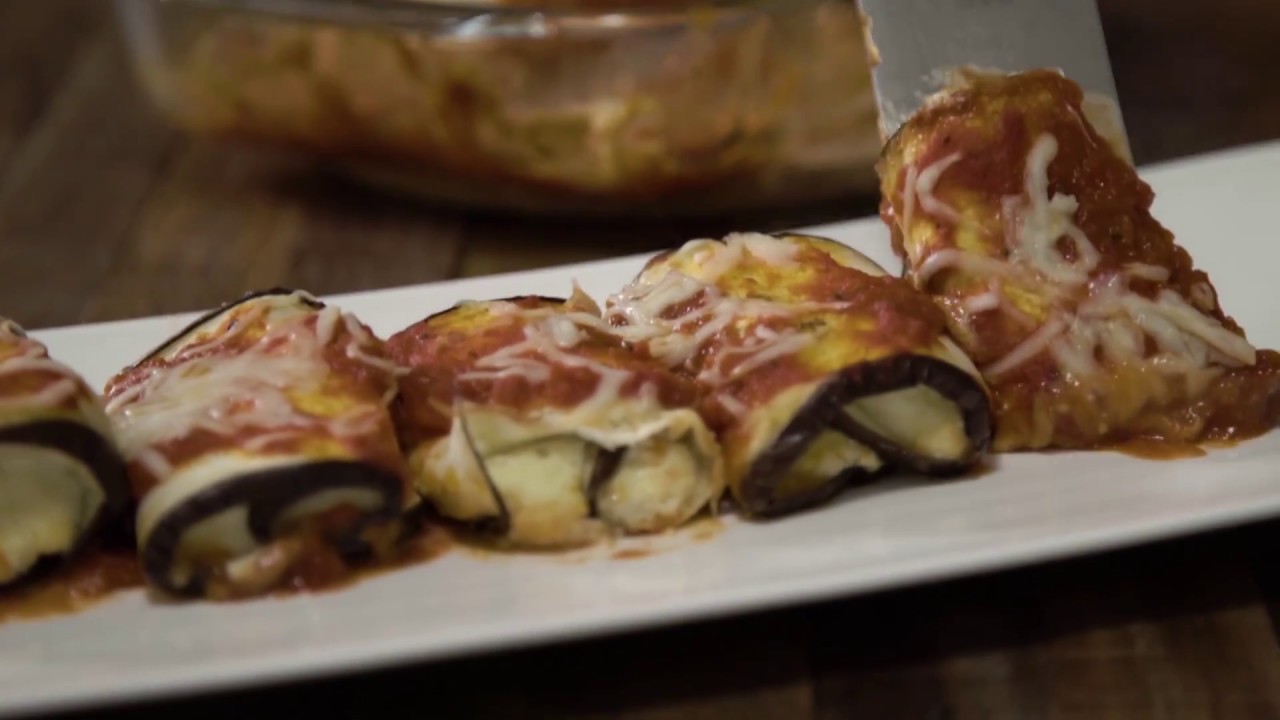 MICHELLE LEWIN Diet: Eggplant Lasagna / Lasa&ntilde;a de berenjenas