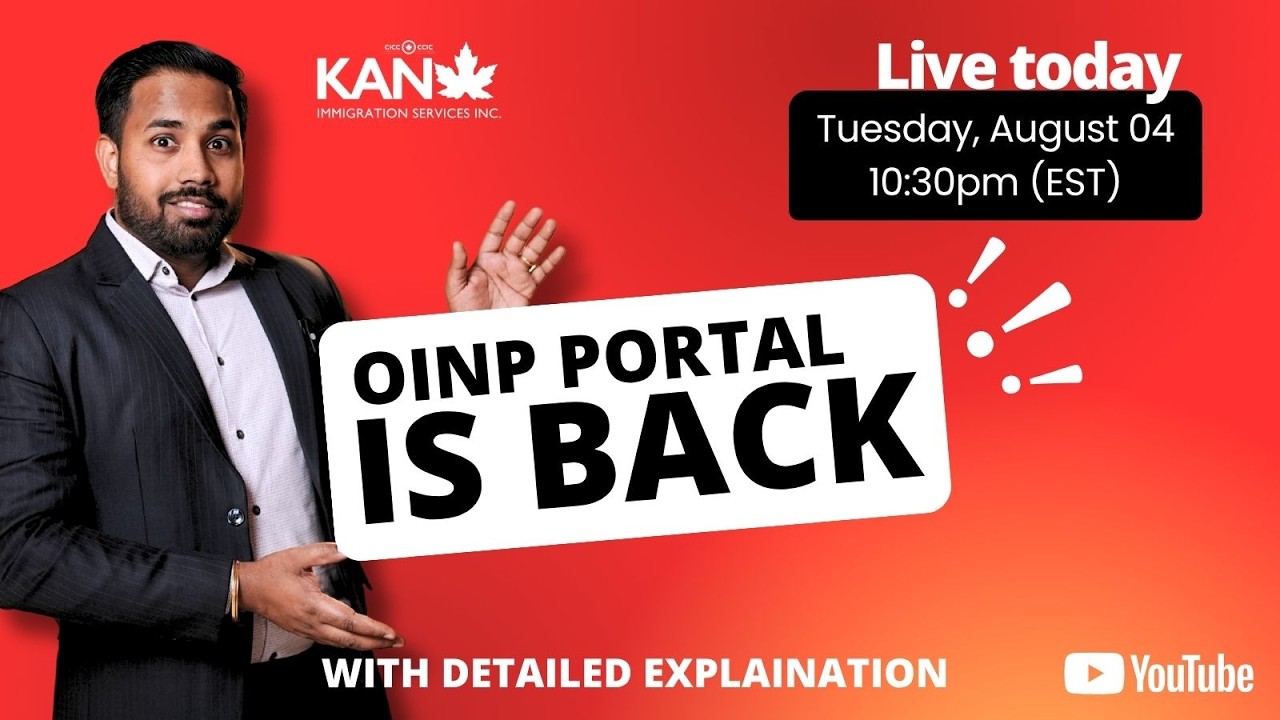 Портал OINP открыт: поток приоритетных трудовых ресурсов Онтарио | KAN LIVE