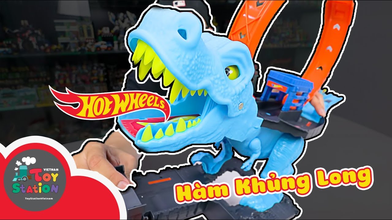Thử thách hàm khủng long với những chiếc bánh nóng Hot Wheels mới 2024 ToyStation 865